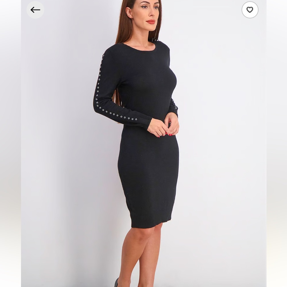 NWOT Goldray
Women Rosalie Sweater Dress, Black - Picture 3 of 12